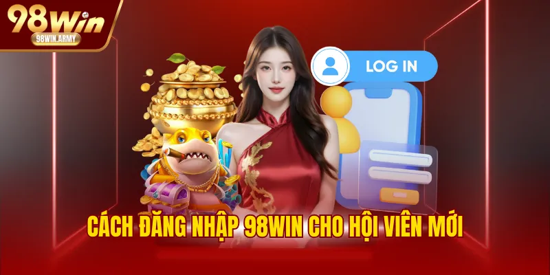 Cách đăng nhập 98WIN cho hội viên mới